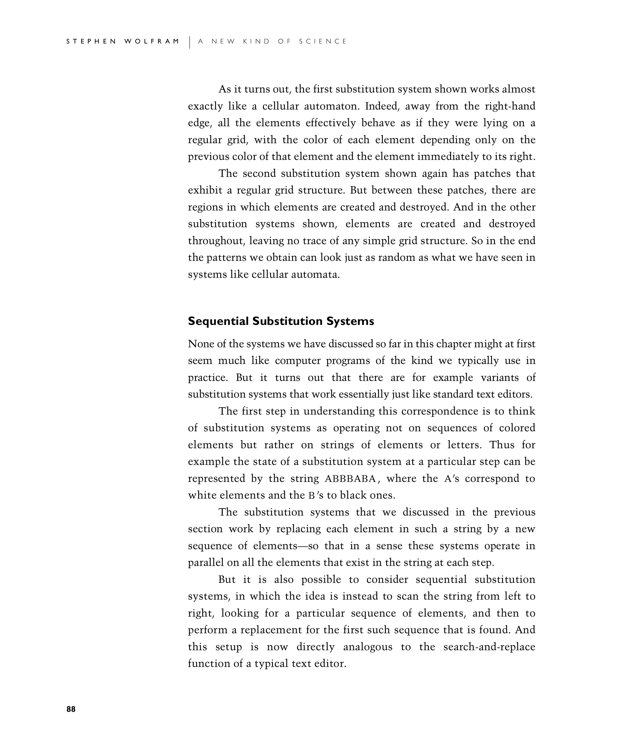 Page 88: Sequential Substitution Systems