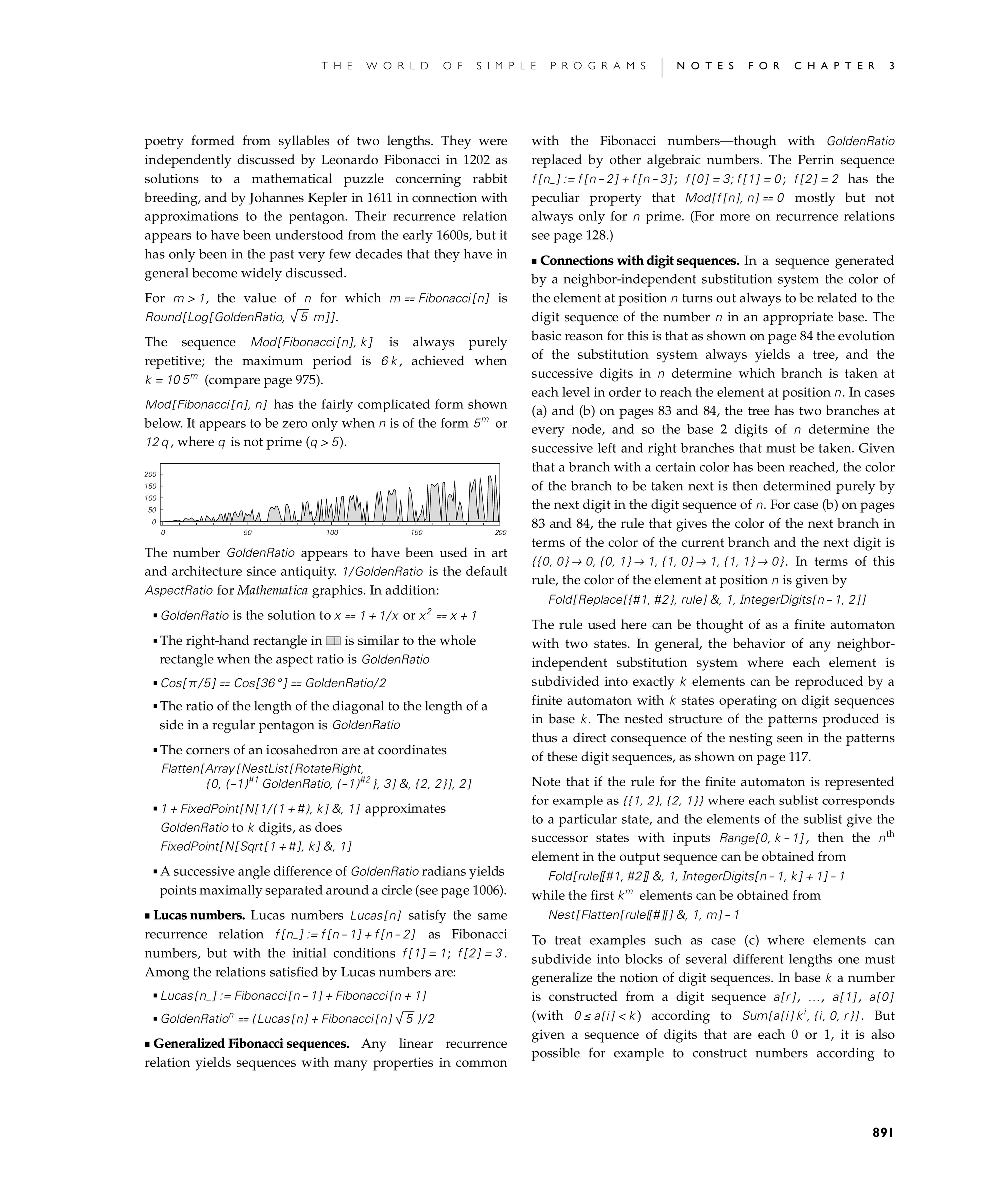 Page 891: Notes for Substitution Systems