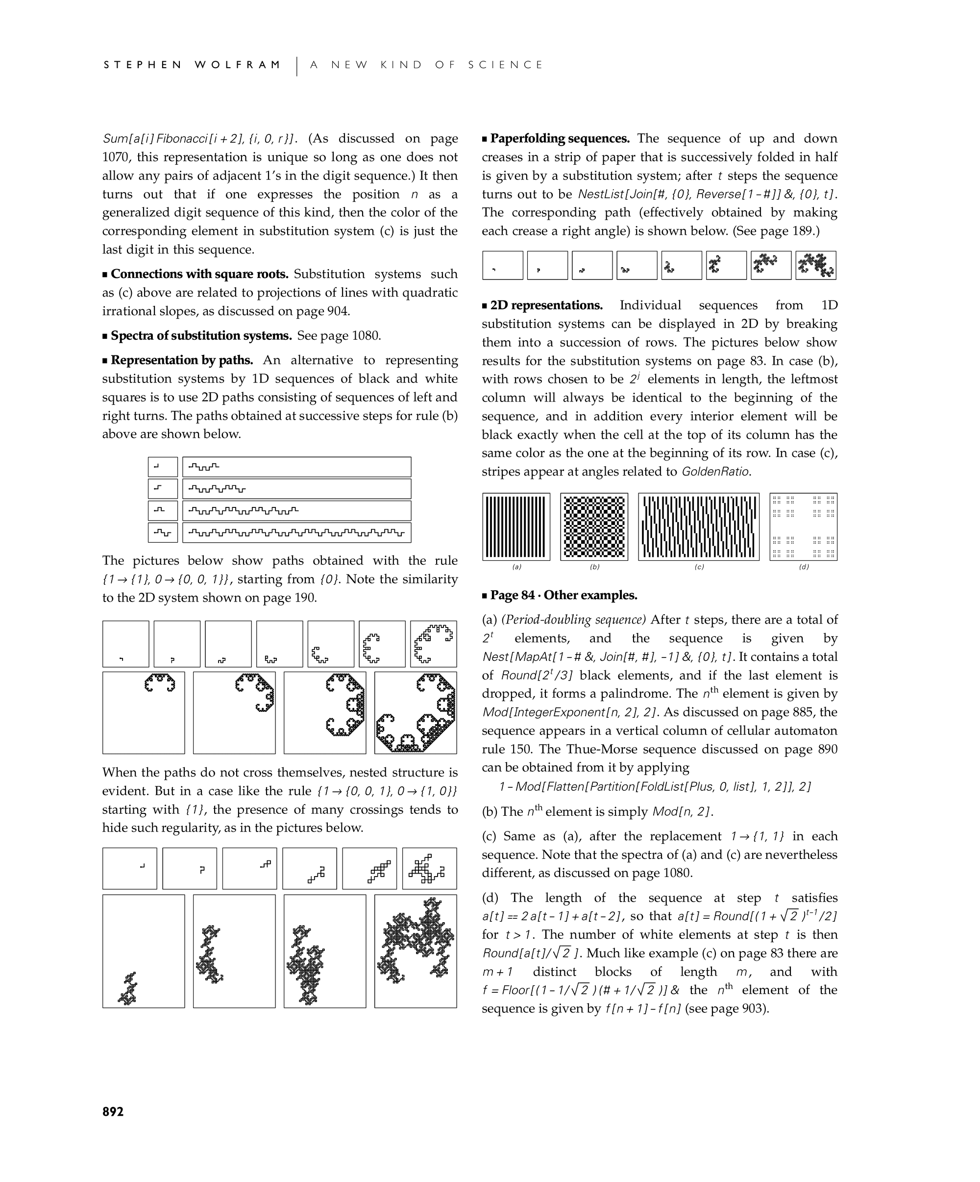 Page 892: Notes for Substitution Systems
