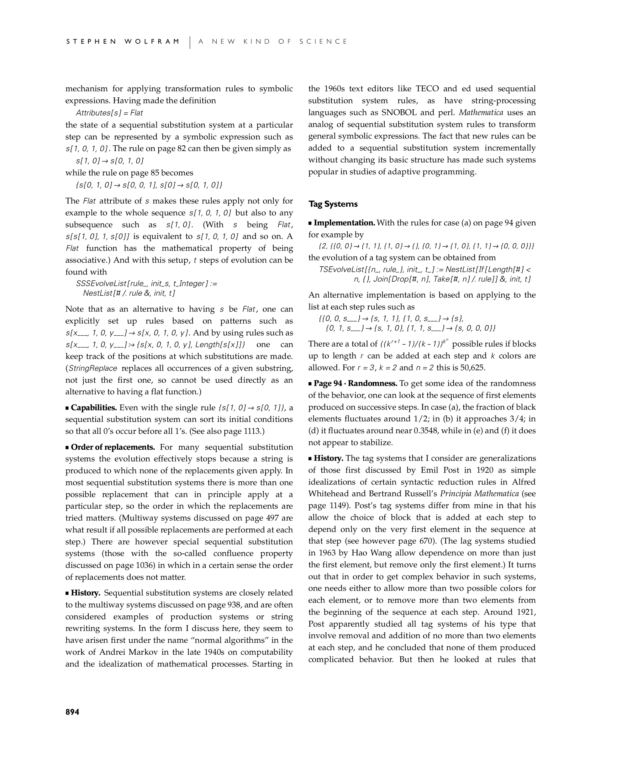 Page 894: Notes for Tag Systems