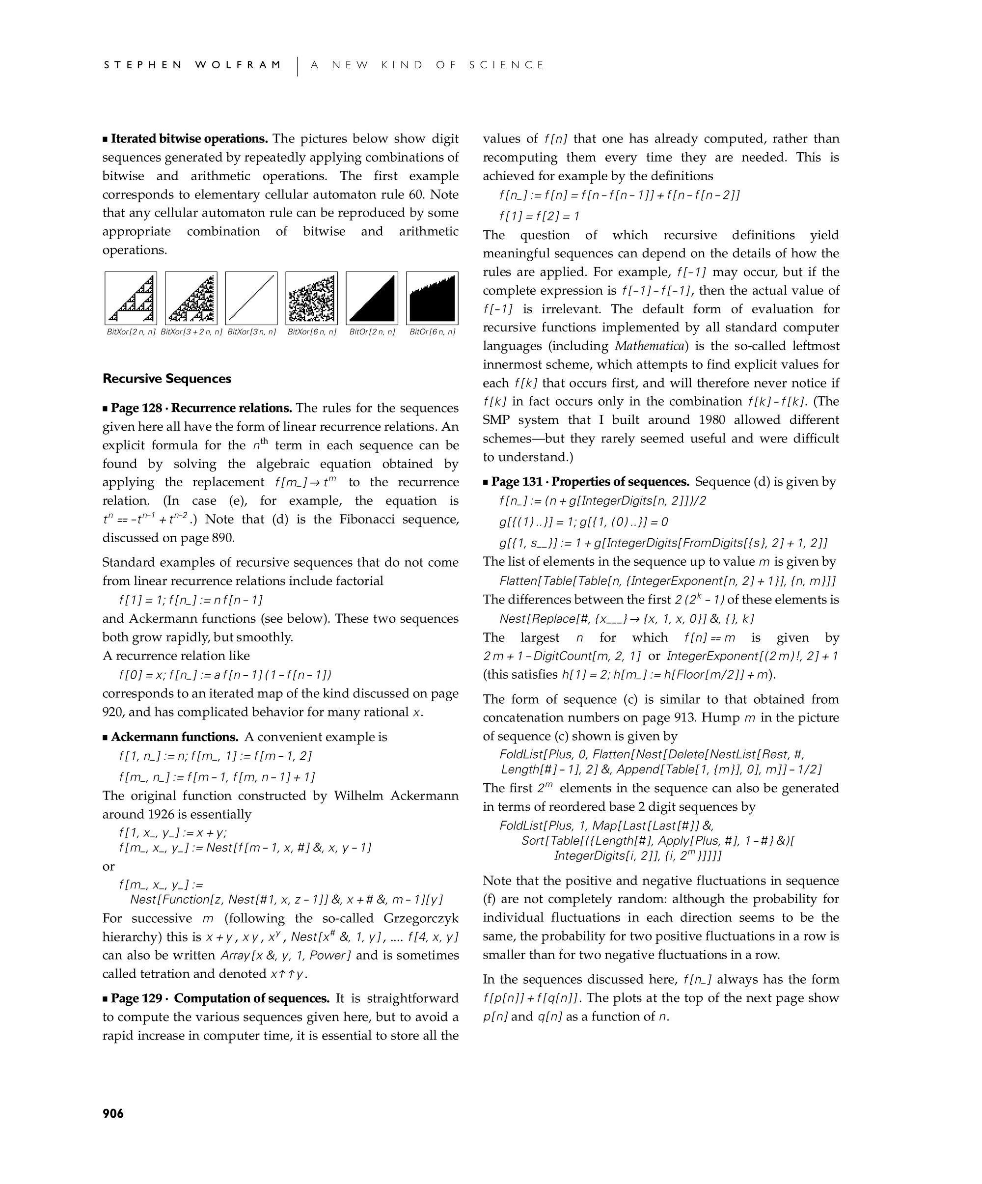 Page 906: Notes for Recursive Sequences
