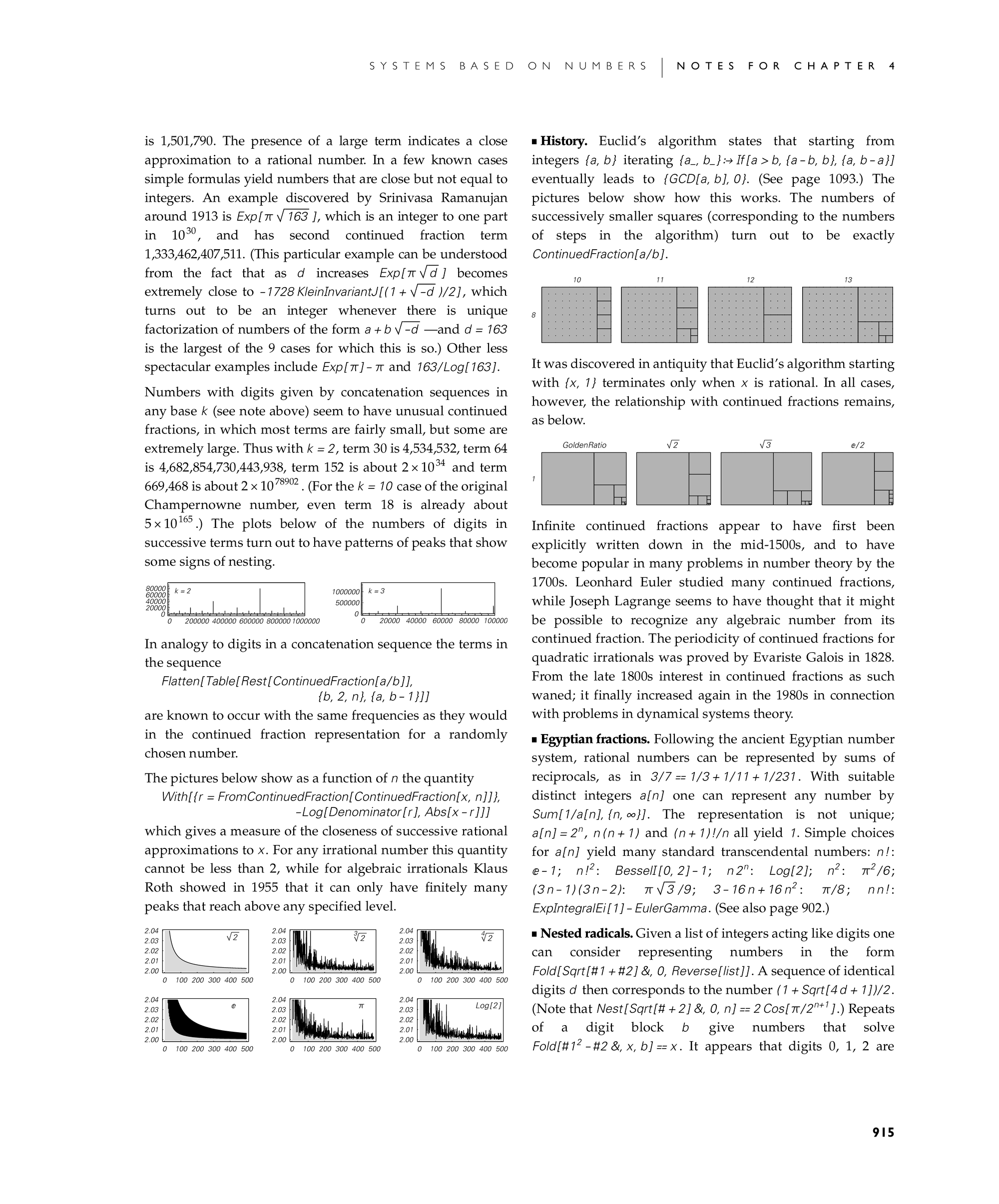 Page 915: Notes for Mathematical Constants