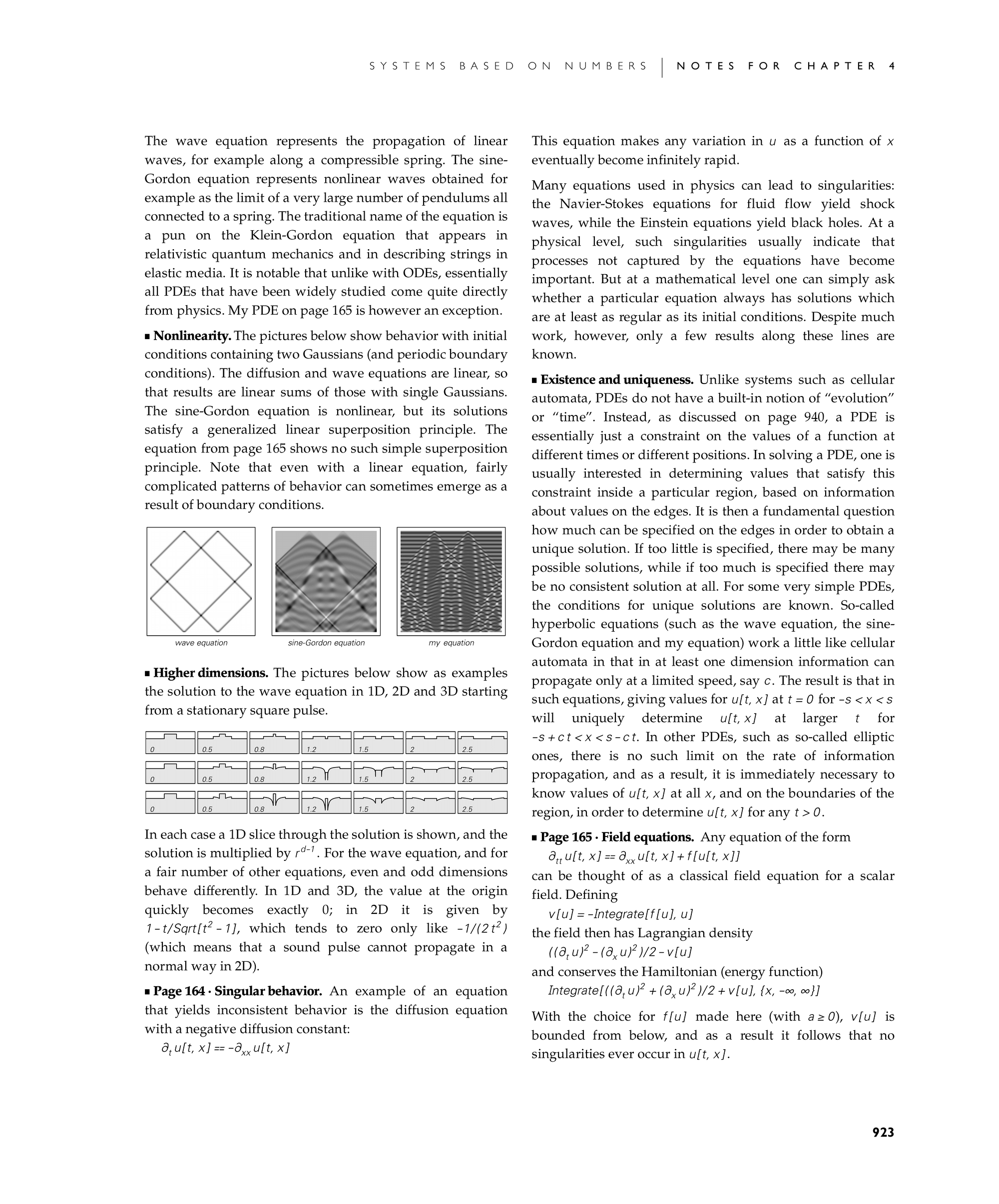 Page 923: Notes for Partial Differential Equations