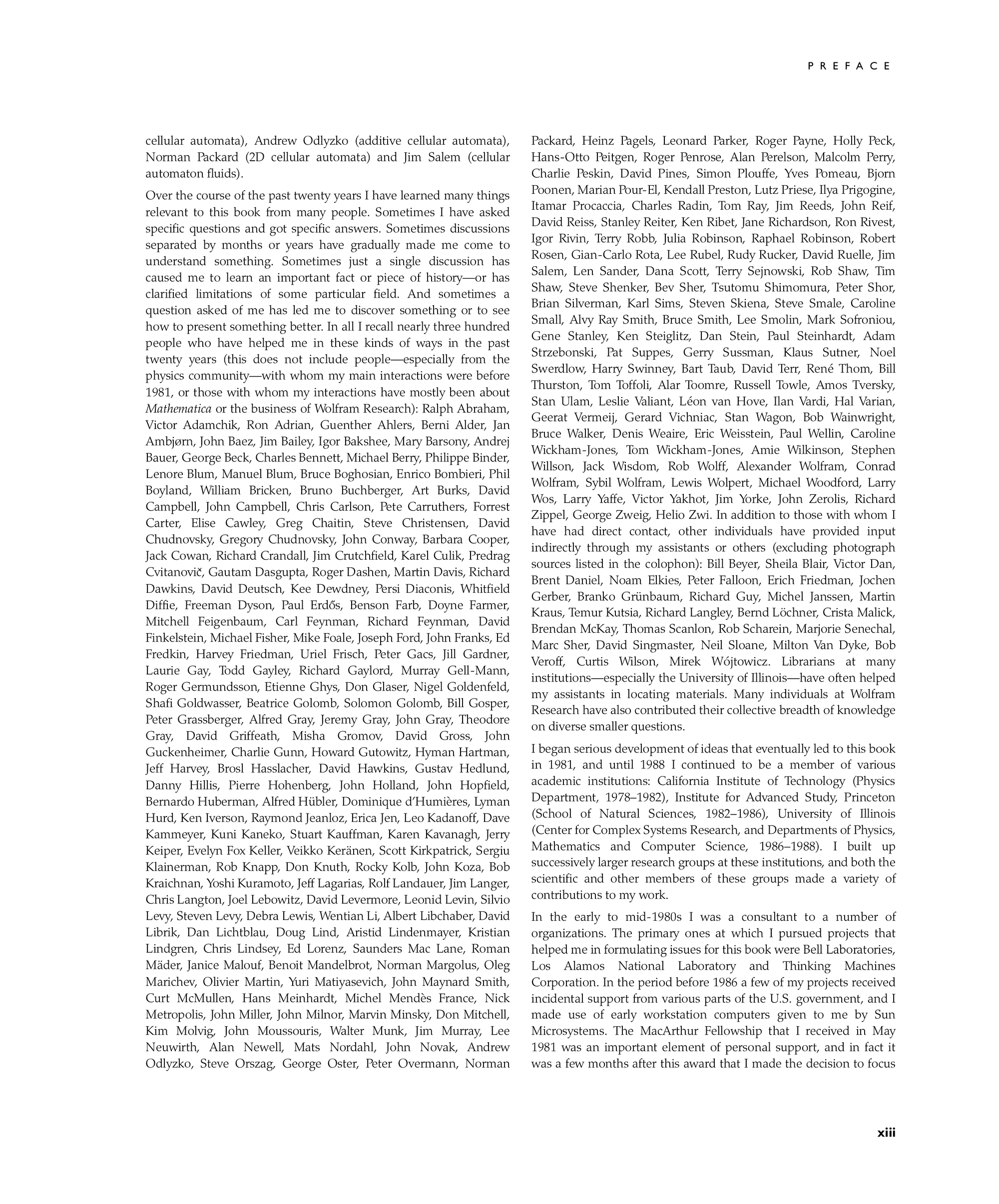 Page xiii: Preface
